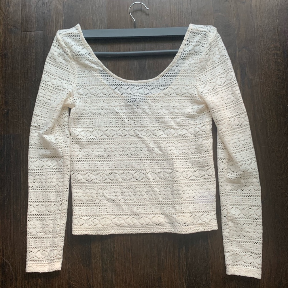 Long Sleeve Crop Top
